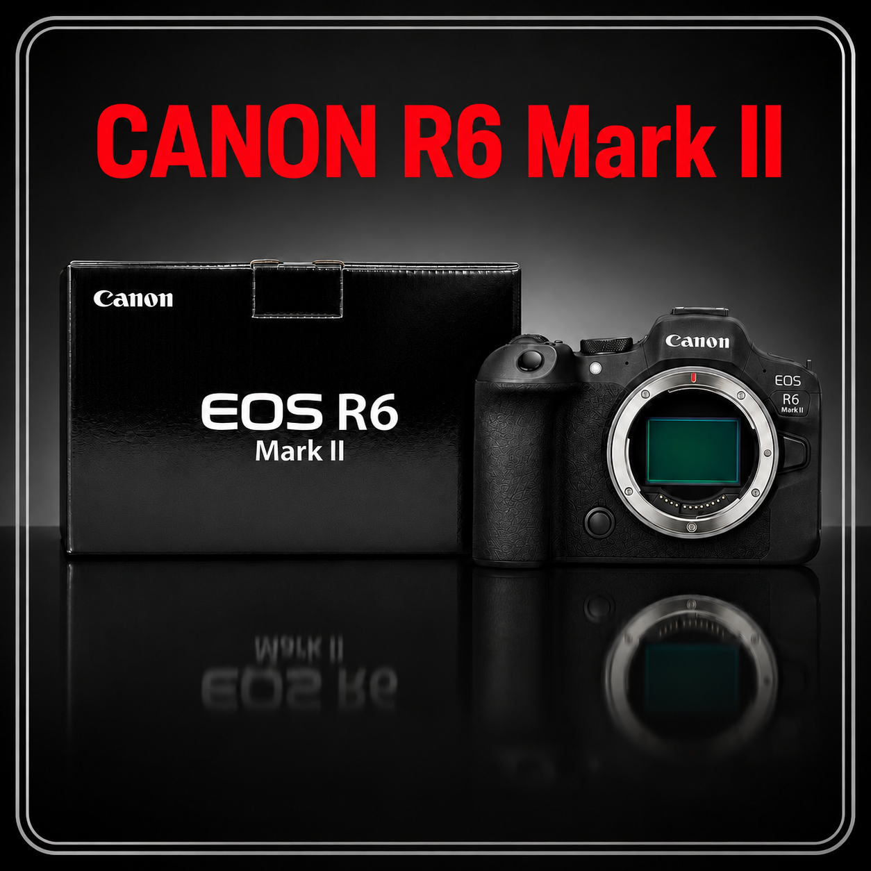 Canon R6 Mark II boitier - Neuf