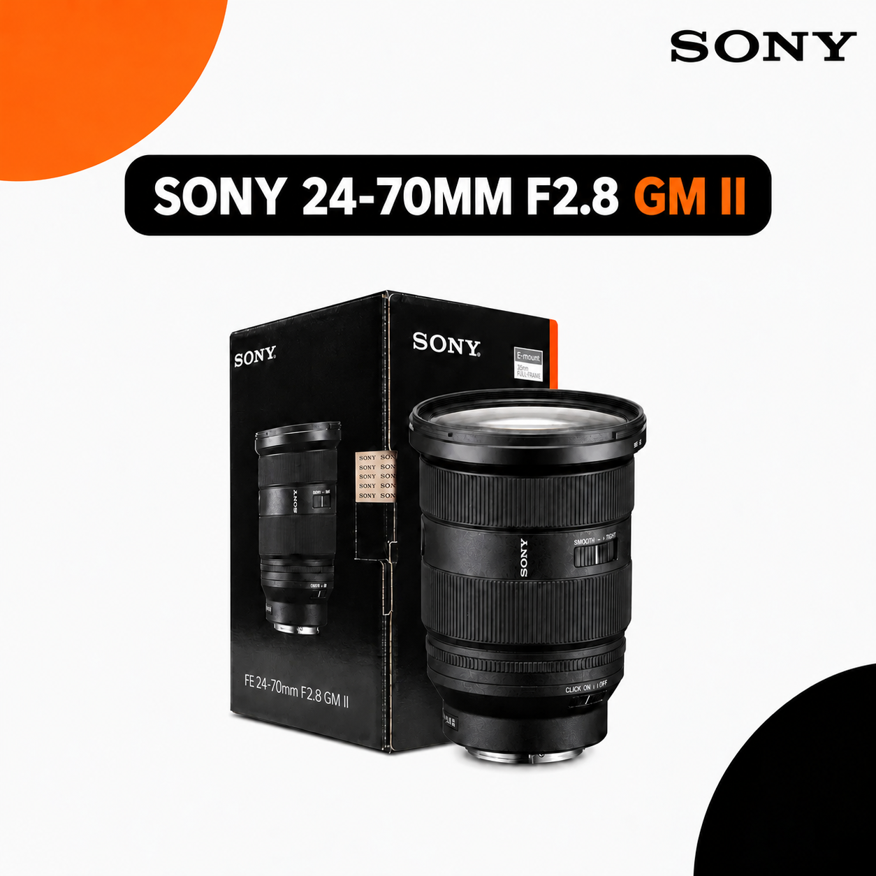 Sony FE 24-70mm f/2.8 GM II - Saymon Shop