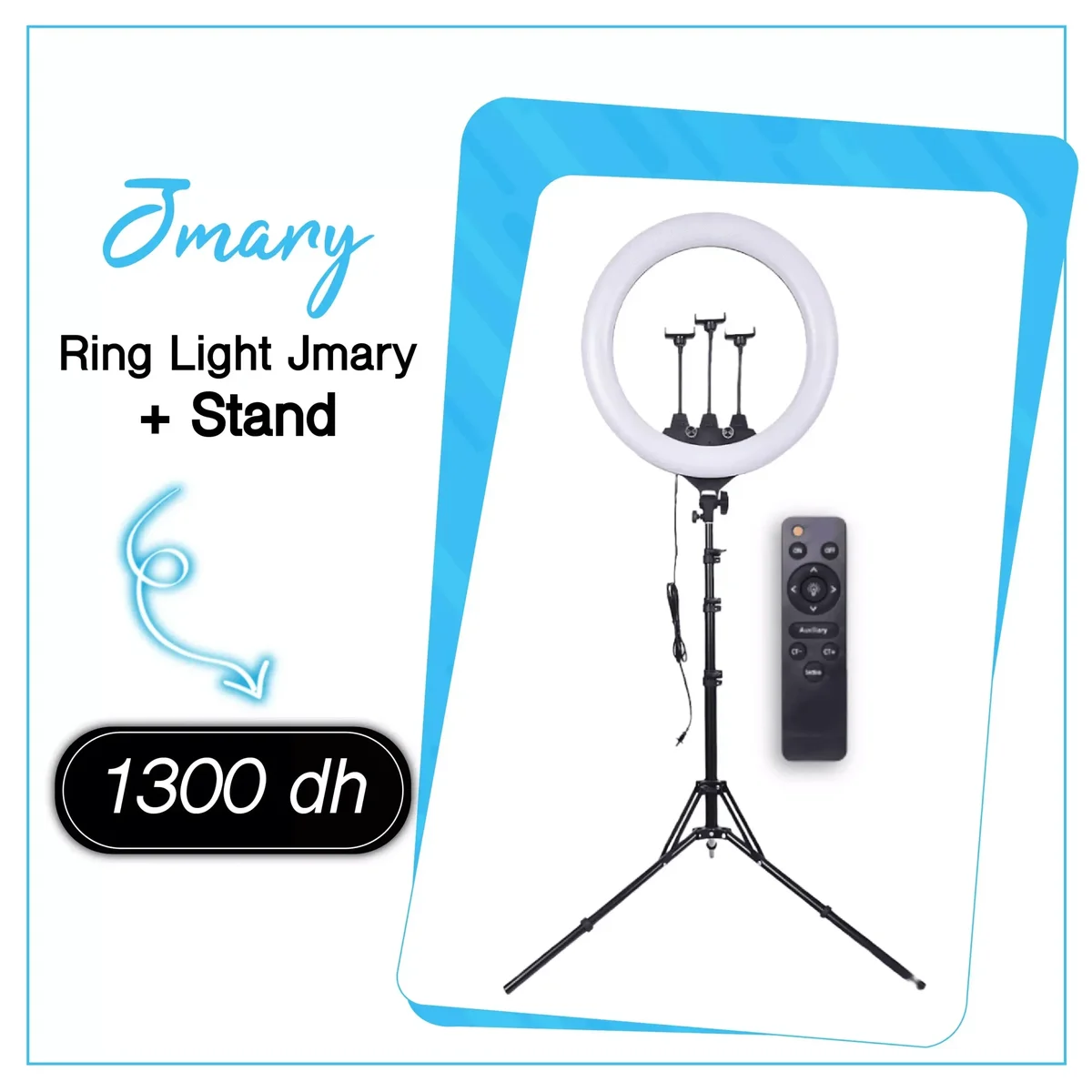Ring Light Jmary + Stand - Saymon Shop