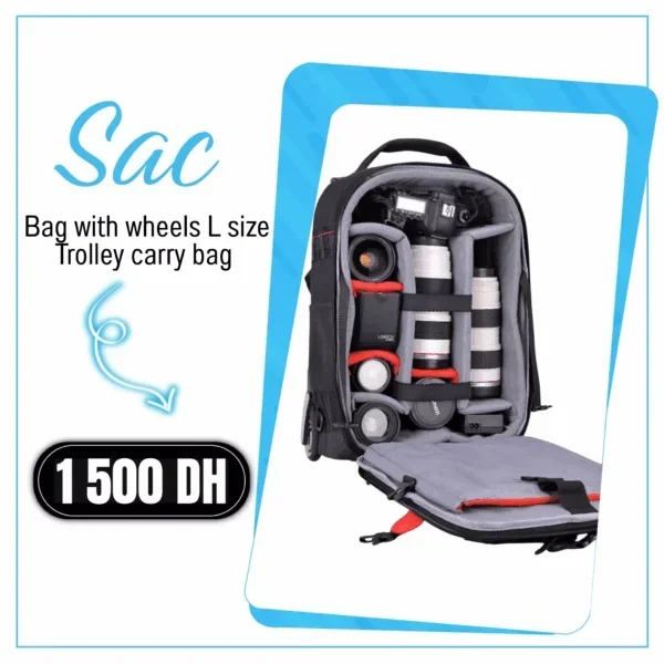 Sac à dos avec roues - Saymon Shop