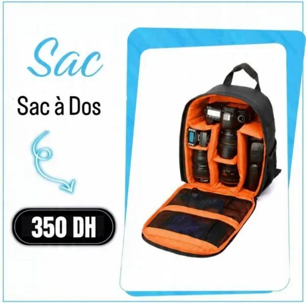 Sac à dos pour appareil et plusieurs objectifs - Saymon Shop
