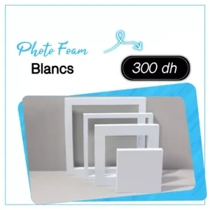Set de cadre foam Blanc pour Shooting - Saymon Shop