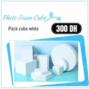Set de cube Blanc pour Shooting - Saymon Shop