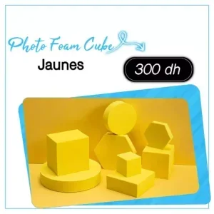 Set de cube Jaune pour Shooting - Saymon Shop