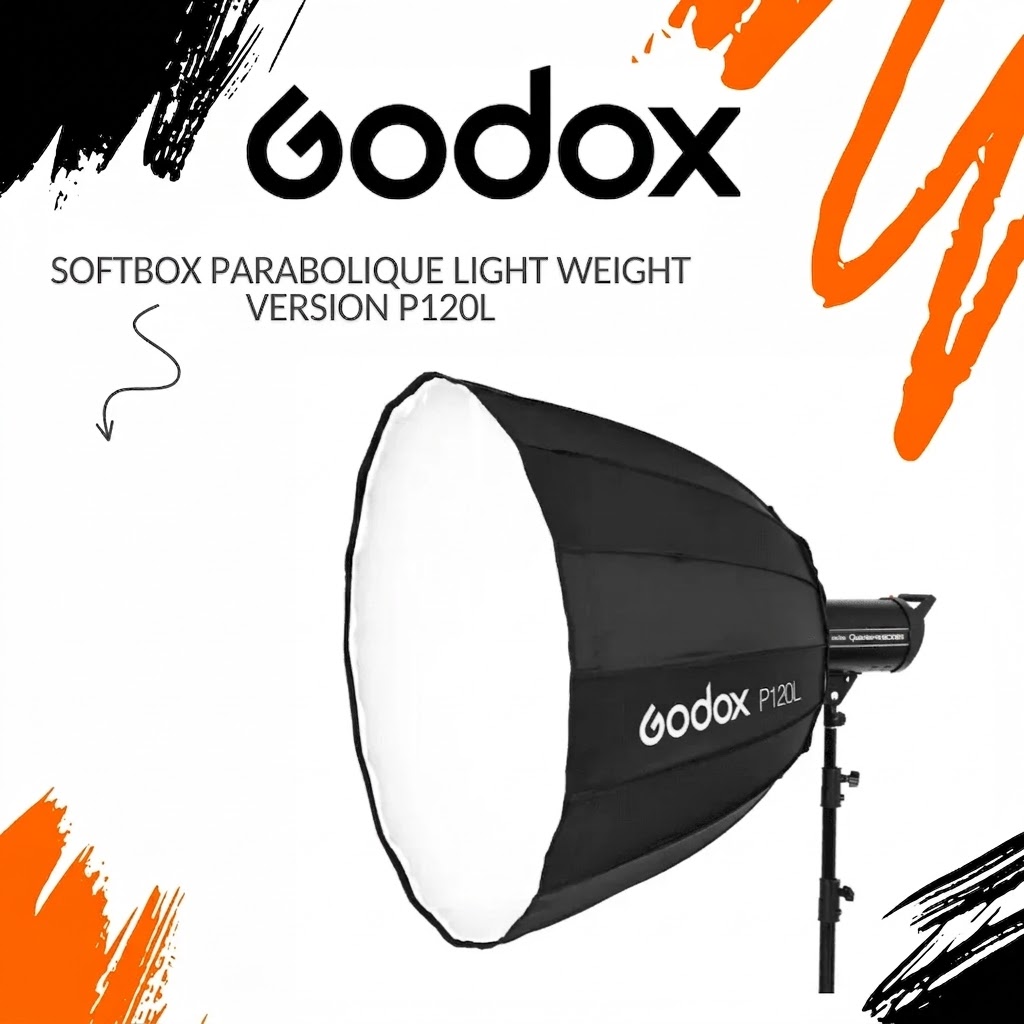 Softbox Godox parabolique light weight version P120L - Saymon Shop