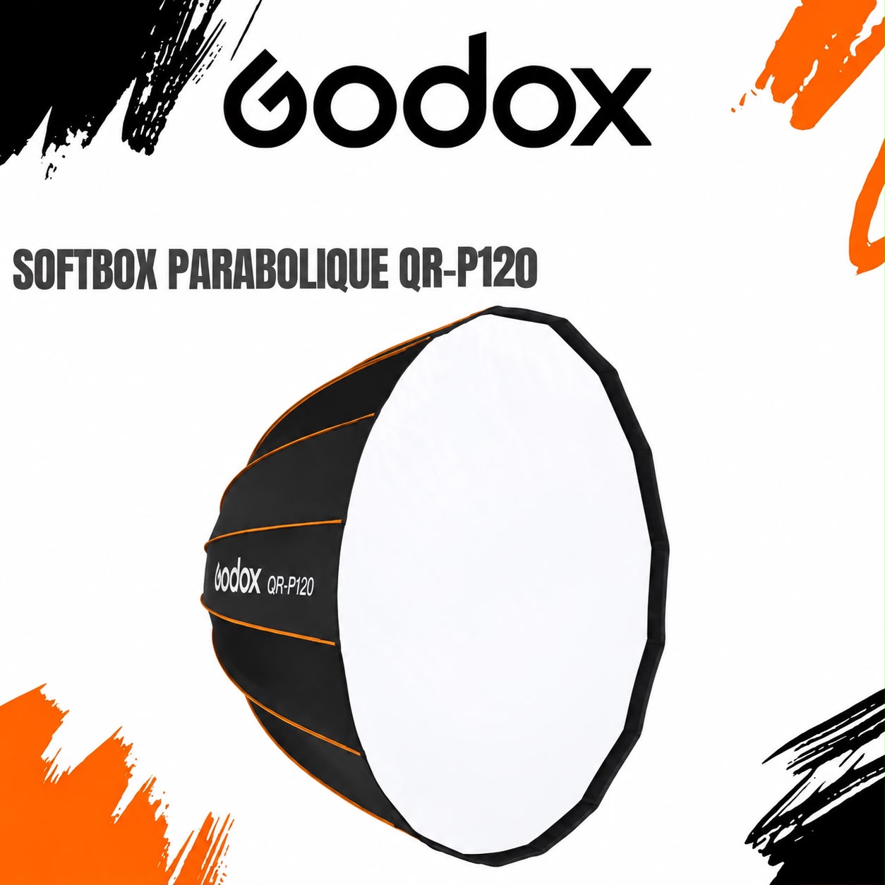 Softbox Godox Parabolique Qr-p120 - Saymon Shop