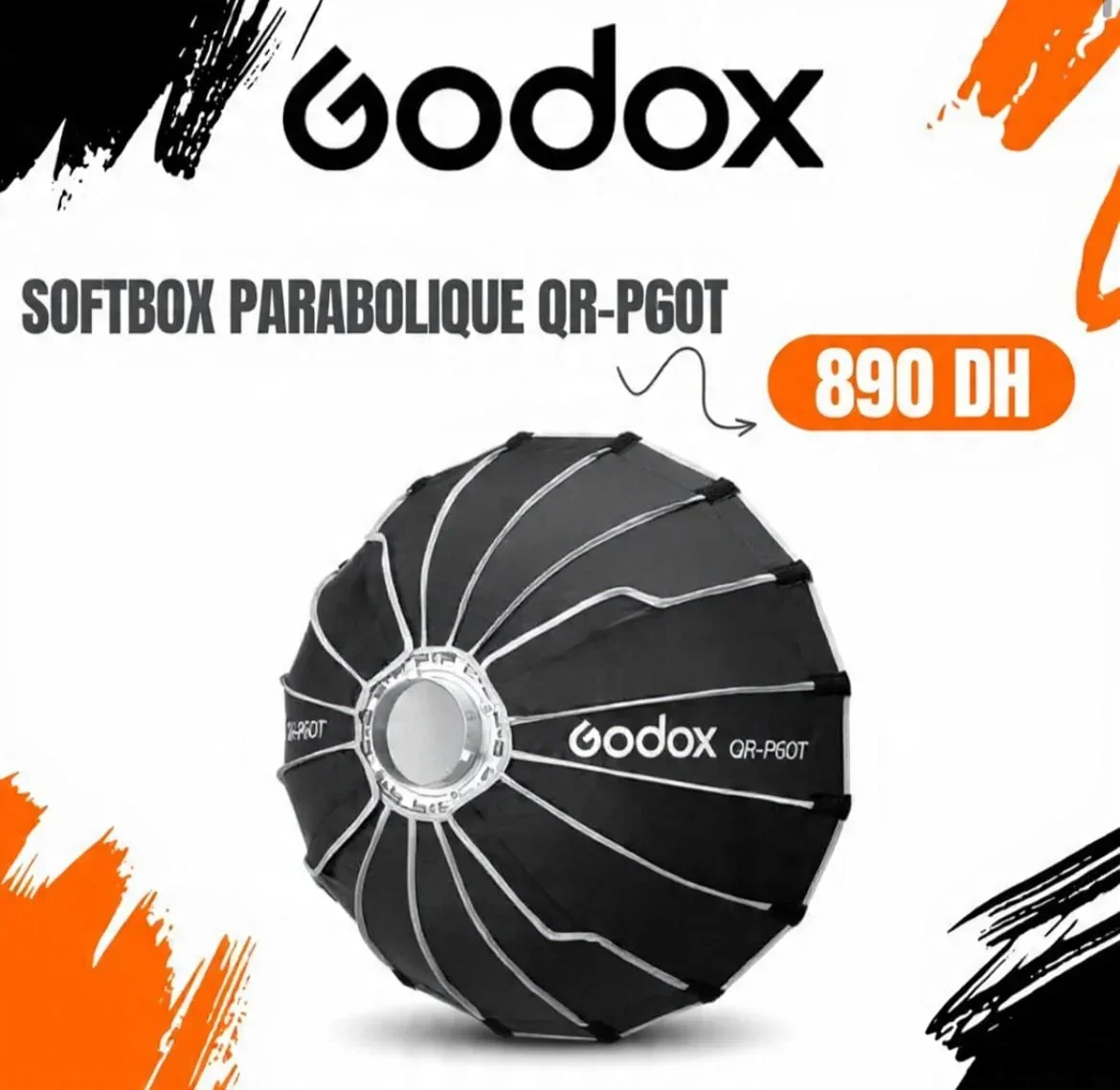 Softbox Godox Parabolique QR-P60T - Saymon Shop