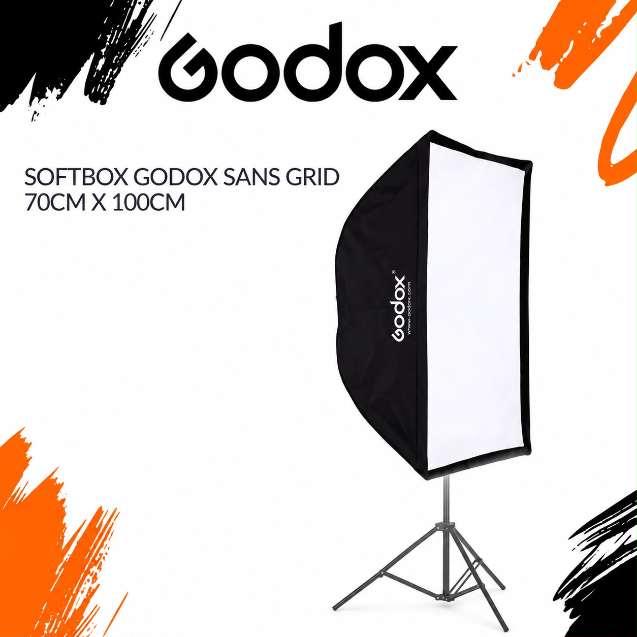 Softbox Godox sans grid 70cm x 100cm - Saymon Shop