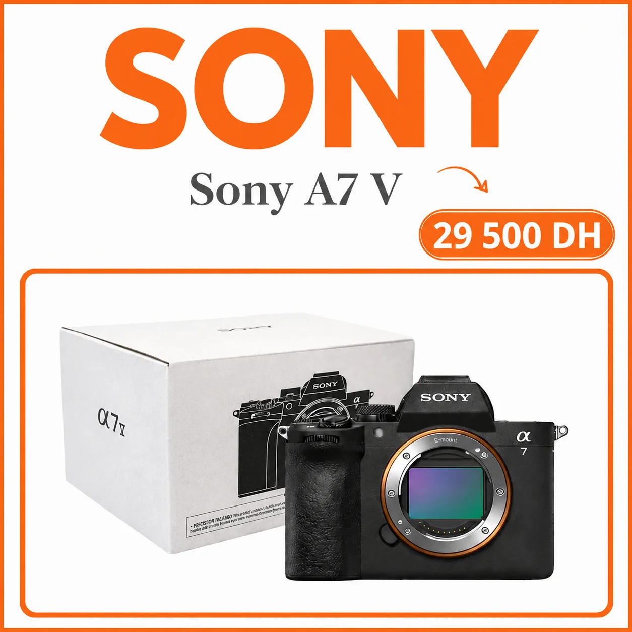 Sony A7 V (NEUF) - Saymon Shop