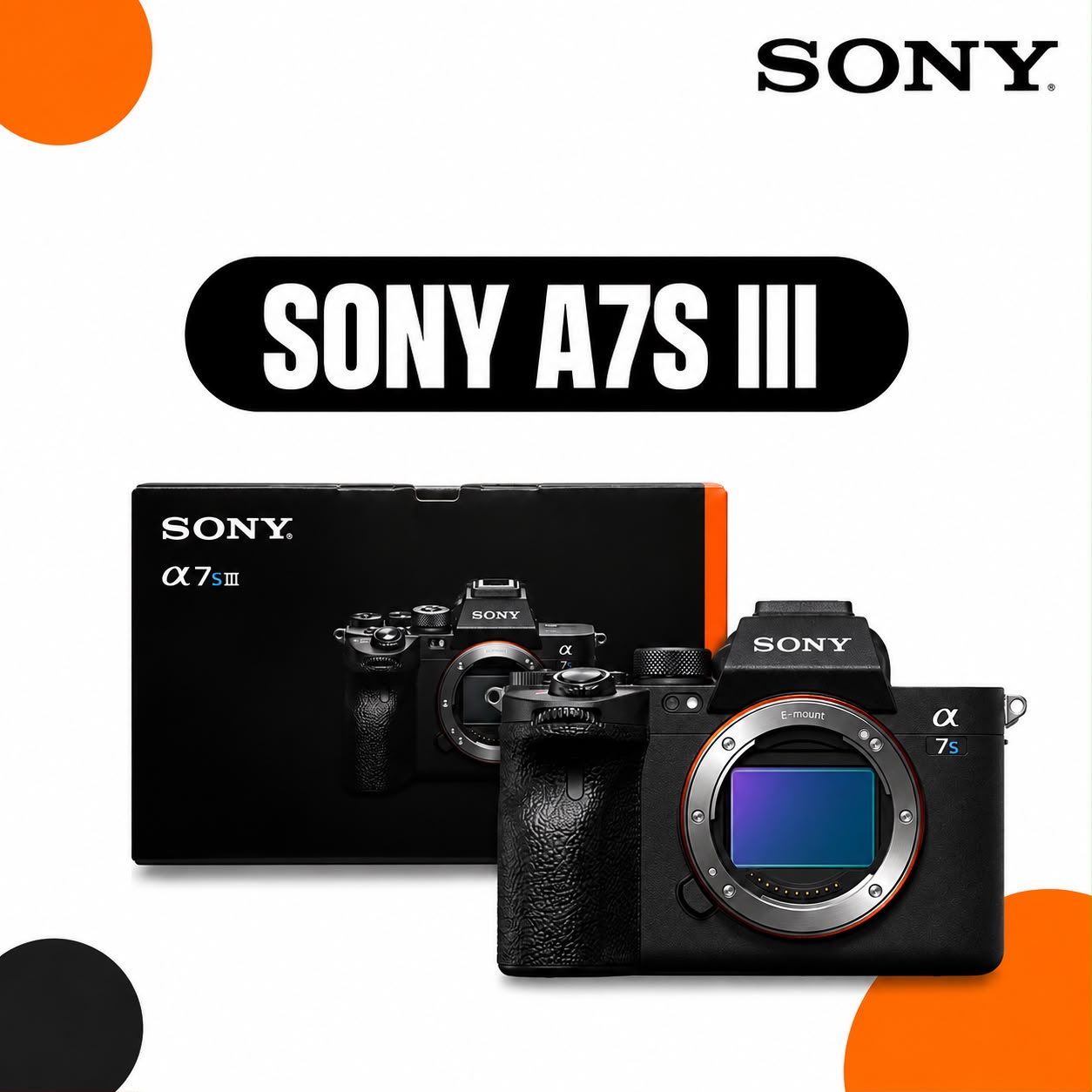 Sony A7S III - Saymon Shop