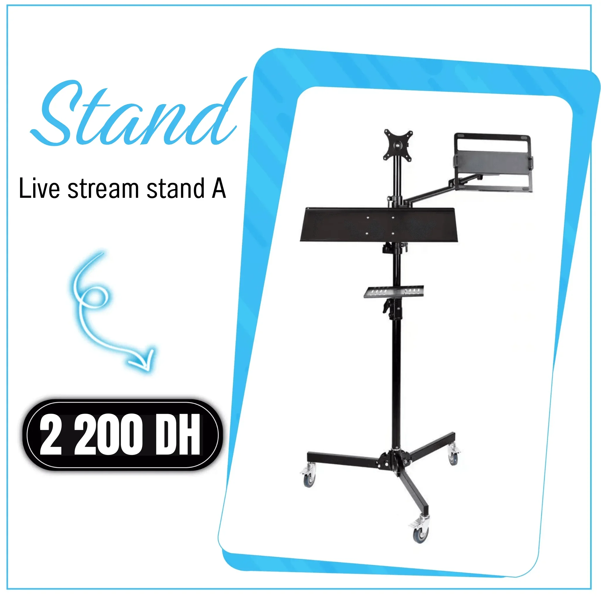 Stand Live stream stand A - Saymon Shop