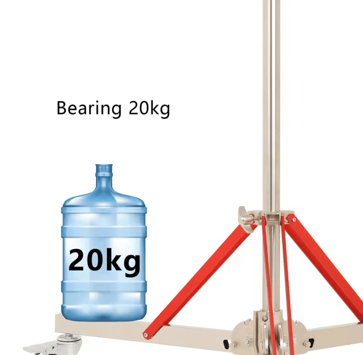 Stand Robuste avec roues (3.2M) vue 3 - Saymon Shop
