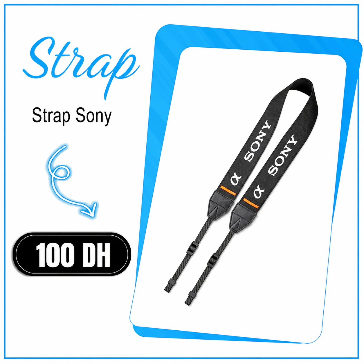 Strap Sony (Sangle pour appareil photo) - Saymon Shop