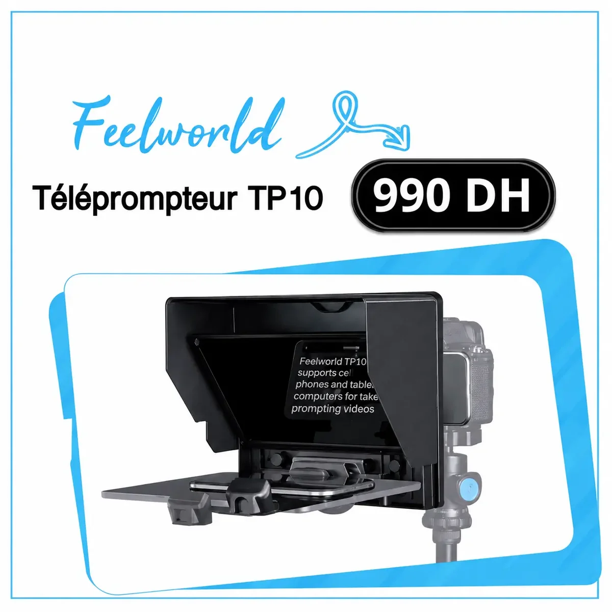 Téléprompteur FeelWorld TP10 - Saymon Shop
