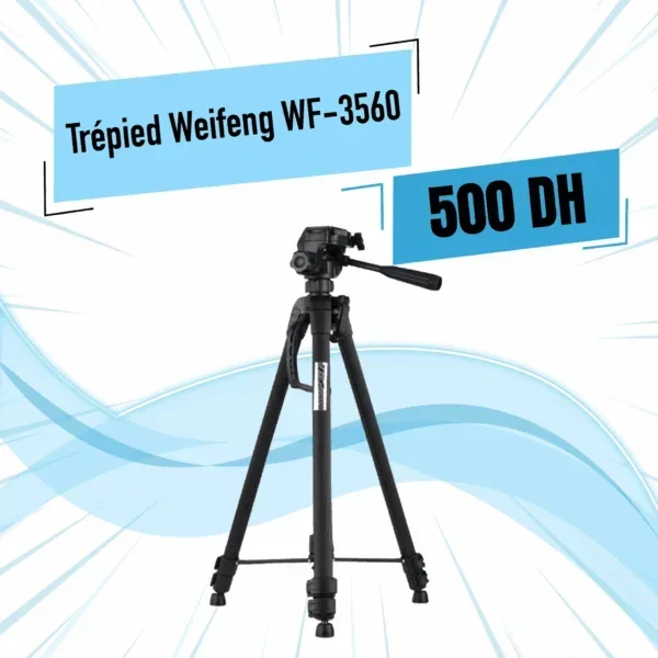 Trépied Weifeng WF-3560 - Saymon Shop