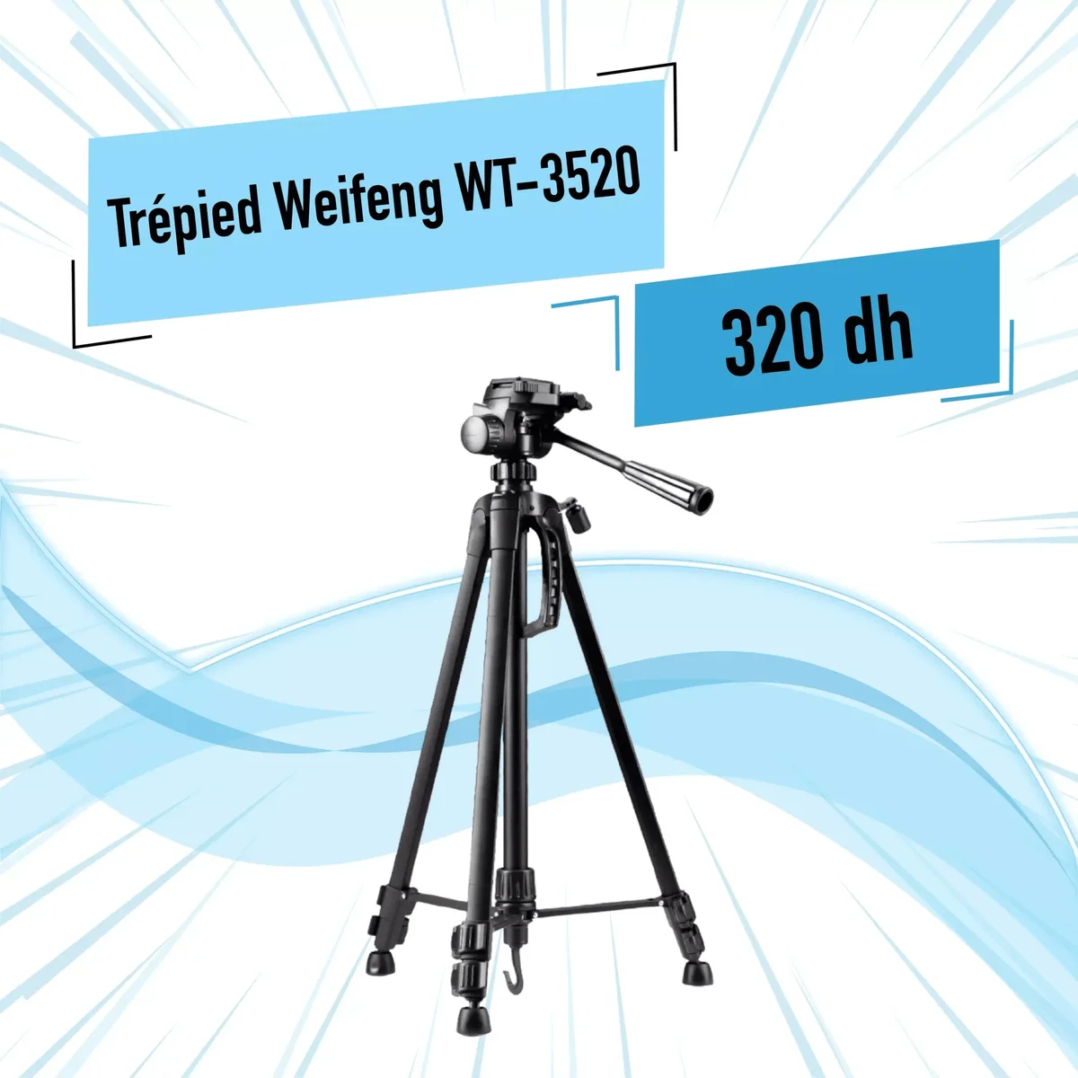 Trépied Weifeng WT-3520 - Saymon Shop