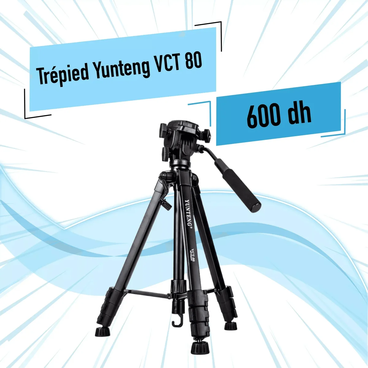 Trépied Yunteng VCT 80 - Saymon Shop