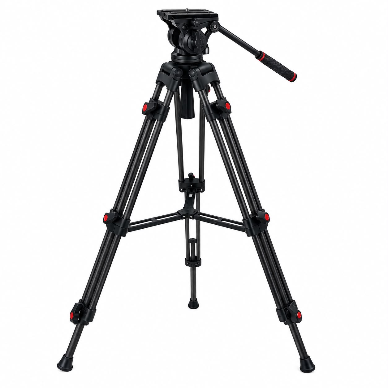 Trépied professionel Carbon DV Tripod kit (with VH-07 Fluid head) vue 2 - Saymon Shop