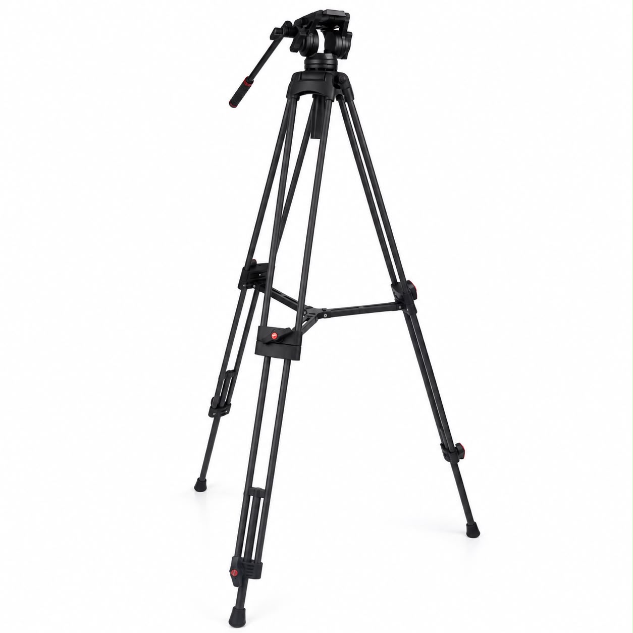 Trépied professionel Carbon DV Tripod kit (with VH-07 Fluid head) vue 3 - Saymon Shop