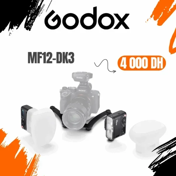 TWIN FLASH GODOX MF12-DK3 - Saymon Shop